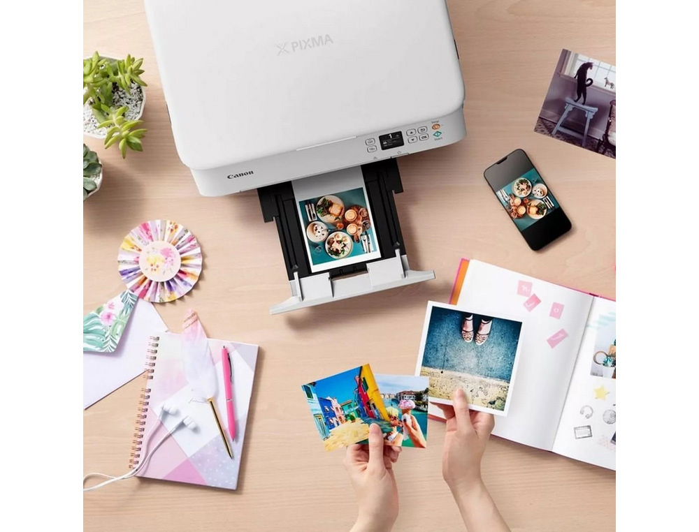 EQUIPO MULTIFUNCION CANON PIXMA TS5351I TINTA COLOR 13 PPM NEGRO/7PPM COLOR A4 WIFI IMPRESA ESCANER COPIADORA