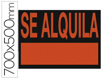 CARTEL PLASTICO 