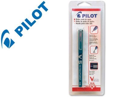 ROTULADOR PILOT V-5 AZUL BLISTER DE 1 UNIDAD